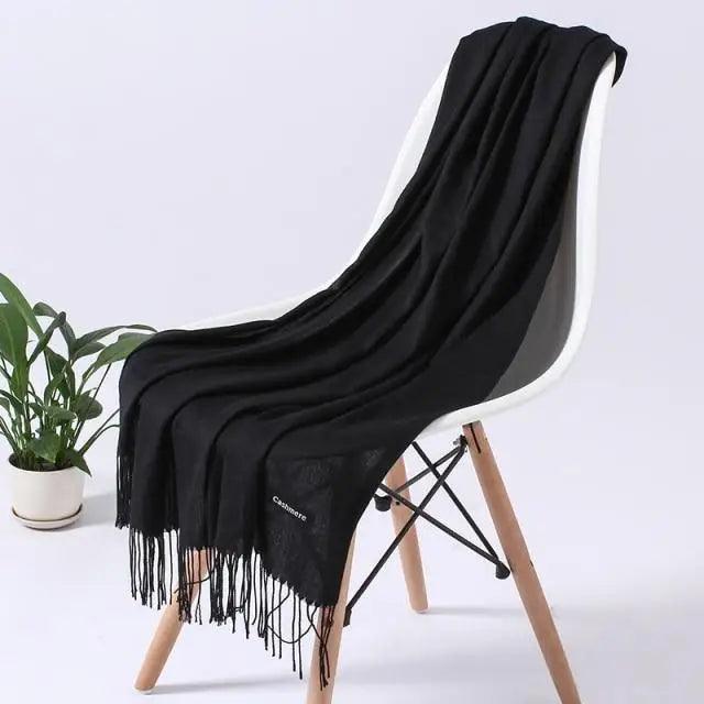 Fashion Women Scarf Winter Long Lady Shawls For Women For Winter Scarves Wraps Fashion Winter Women's Scarf Touch Shawl Wrapped Soft Warm Scarf Stevvex