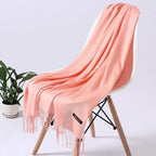 Fashion Women Scarf Winter Long Lady Shawls For Women For Winter Scarves Wraps Fashion Winter Women's Scarf Touch Shawl Wrapped Soft Warm Scarf Stevvex