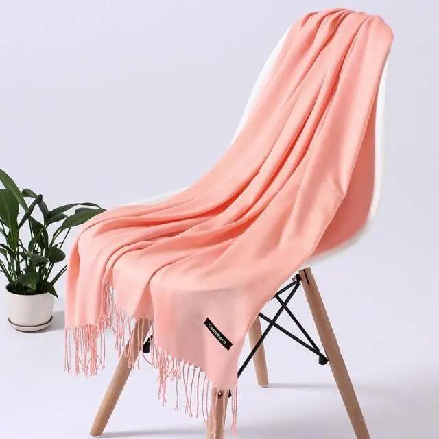 Fashion Women Scarf Winter Long Lady Shawls For Women For Winter Scarves Wraps Fashion Winter Women's Scarf Touch Shawl Wrapped Soft Warm Scarf Stevvex