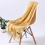 Fashion Women Scarf Winter Long Lady Shawls For Women For Winter Scarves Wraps Fashion Winter Women's Scarf Touch Shawl Wrapped Soft Warm Scarf Stevvex