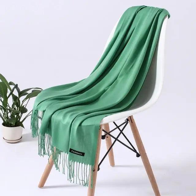 Fashion Women Scarf Winter Long Lady Shawls For Women For Winter Scarves Wraps Fashion Winter Women's Scarf Touch Shawl Wrapped Soft Warm Scarf Stevvex