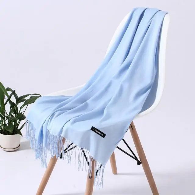 Fashion Women Scarf Winter Long Lady Shawls For Women For Winter Scarves Wraps Fashion Winter Women's Scarf Touch Shawl Wrapped Soft Warm Scarf Stevvex