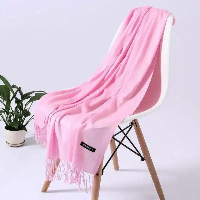 Fashion Women Scarf Winter Long Lady Shawls For Women For Winter Scarves Wraps Fashion Winter Women's Scarf Touch Shawl Wrapped Soft Warm Scarf Stevvex