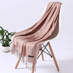 Fashion Women Scarf Winter Long Lady Shawls For Women For Winter Scarves Wraps Fashion Winter Women's Scarf Touch Shawl Wrapped Soft Warm Scarf Stevvex