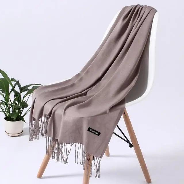 Fashion Women Scarf Winter Long Lady Shawls For Women For Winter Scarves Wraps Fashion Winter Women's Scarf Touch Shawl Wrapped Soft Warm Scarf Stevvex