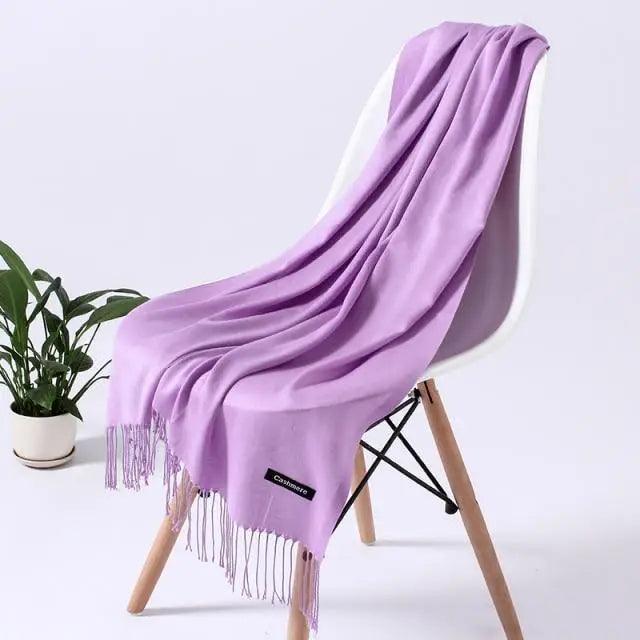 Fashion Women Scarf Winter Long Lady Shawls For Women For Winter Scarves Wraps Fashion Winter Women's Scarf Touch Shawl Wrapped Soft Warm Scarf Stevvex