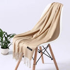 Fashion Women Scarf Winter Long Lady Shawls For Women For Winter Scarves Wraps Fashion Winter Women's Scarf Touch Shawl Wrapped Soft Warm Scarf Stevvex