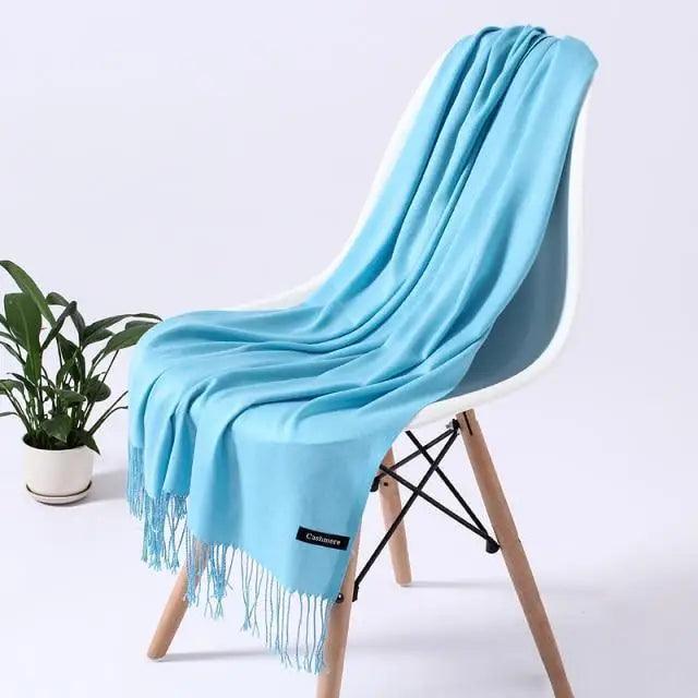 Fashion Women Scarf Winter Long Lady Shawls For Women For Winter Scarves Wraps Fashion Winter Women's Scarf Touch Shawl Wrapped Soft Warm Scarf Stevvex