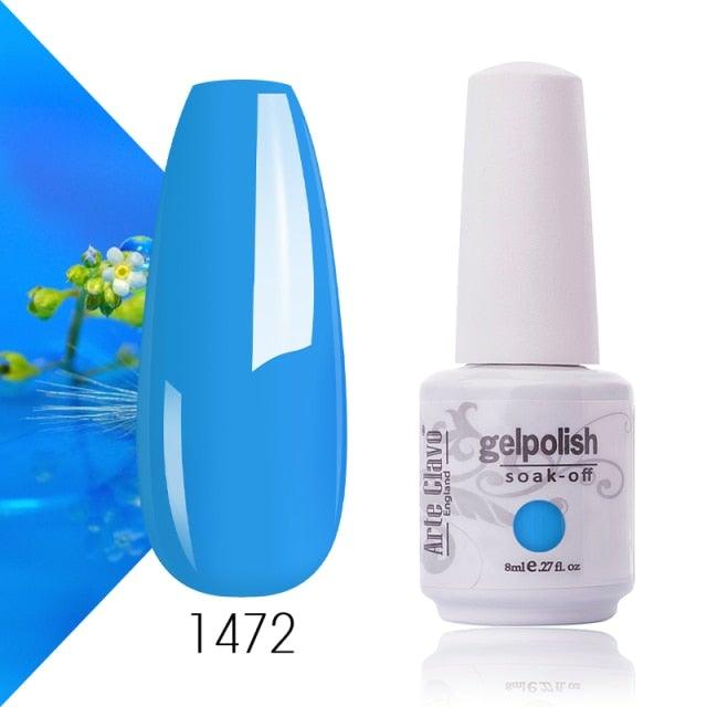 Fashion Womens Gel Nail Polish Multi Colors New UV LED Glossy Matte Luxury Design For Women Stevvex