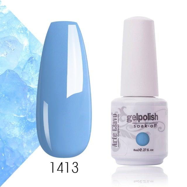 Fashion Womens Gel Nail Polish Multi Colors New UV LED Glossy Matte Luxury Design For Women Stevvex