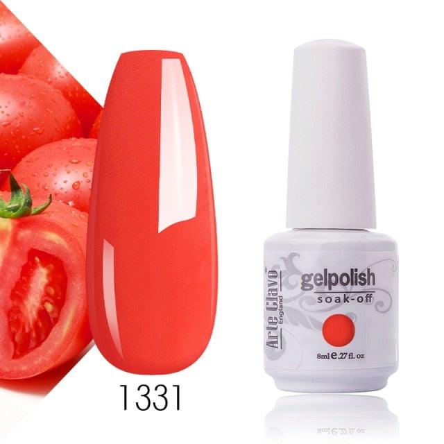 Fashion Womens Gel Nail Polish Multi Colors New UV LED Glossy Matte Luxury Design For Women Stevvex
