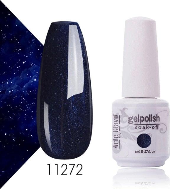 Fashion Womens Gel Nail Polish Multi Colors New UV LED Glossy Matte Luxury Design For Women Stevvex
