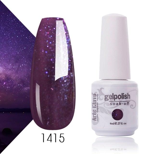 Fashion Womens Gel Nail Polish Multi Colors New UV LED Glossy Matte Luxury Design For Women Stevvex