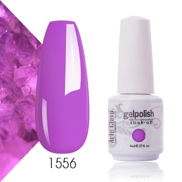 Fashion Womens Gel Nail Polish Multi Colors New UV LED Glossy Matte Luxury Design For Women Stevvex
