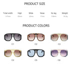 Fashionable & Luxury Round Shape Sunglasses For Men & Women & Designer Oversized & Attractive Personality Colorful Frames Unique Glasses In Retro Style Sunglasses Stevvex