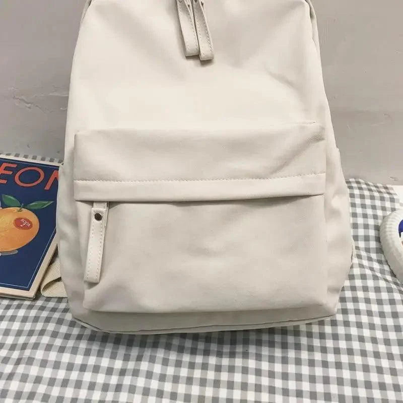 Fashionable Backpack And School Bag For Teenager Girls Stylish Anti Theft Laptop Shoulder Bags Solid Color Travel Backpack Stevvex