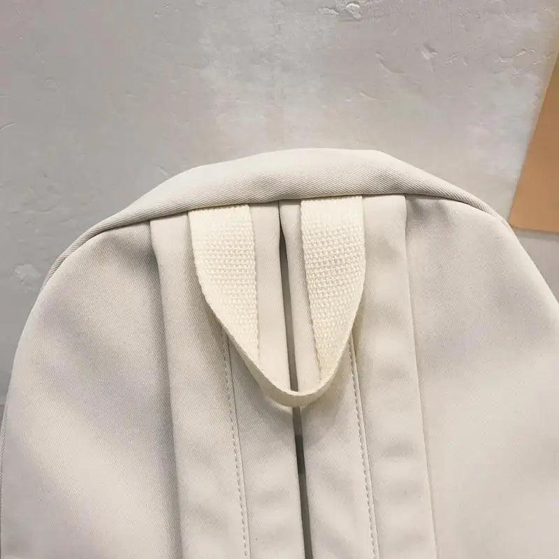 Fashionable Backpack And School Bag For Teenager Girls Stylish Anti Theft Laptop Shoulder Bags Solid Color Travel Backpack Stevvex