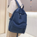 Fashionable Backpack And School Bag For Teenager Girls Stylish Anti Theft Laptop Shoulder Bags Solid Color Travel Backpack Stevvex
