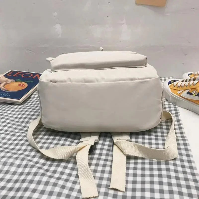 Fashionable Backpack And School Bag For Teenager Girls Stylish Anti Theft Laptop Shoulder Bags Solid Color Travel Backpack Stevvex