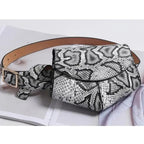 Fashionable Design Mini Adjustable Belt Waist Fanny Bag Ladies Cute Bag Women's Style Leather Pouch Stevvex