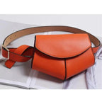Fashionable Design Mini Adjustable Belt Waist Fanny Bag Ladies Cute Bag Women's Style Leather Pouch Stevvex