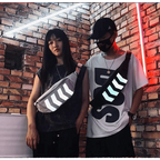 Fashionable Flash Reflective Chest Bag Iridescent Belt  Bum Bag For Travel Festival Sports Unisex Waist Bags Stevvex