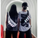 Fashionable Flash Reflective Chest Bag Iridescent Belt  Bum Bag For Travel Festival Sports Unisex Waist Bags Stevvex
