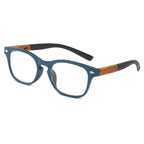 Fashionable Lightweight Frames Sunglasses Design Stylish Wood Grain Reading Glasses For Women Men Fashion Presbyopia Eye Glasses Male Diopter Modern Eyewear Stevvex