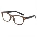 Fashionable Lightweight Frames Sunglasses Design Stylish Wood Grain Reading Glasses For Women Men Fashion Presbyopia Eye Glasses Male Diopter Modern Eyewear Stevvex