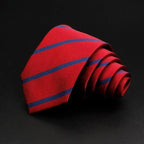 Fashionable Men Office Elegant Necktie Daily Wear Wedding Necktie Party Men Striped Formal Design Neckties Classic Plaid Necktie Stripe Ties Pattern Business Formal Tie Stevvex
