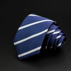 Fashionable Men Office Elegant Necktie Daily Wear Wedding Necktie Party Men Striped Formal Design Neckties Classic Plaid Necktie Stripe Ties Pattern Business Formal Tie Stevvex