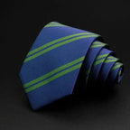 Fashionable Men Office Elegant Necktie Daily Wear Wedding Necktie Party Men Striped Formal Design Neckties Classic Plaid Necktie Stripe Ties Pattern Business Formal Tie Stevvex