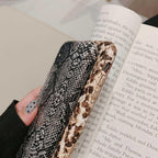 Fashionable Pattern Wild Cute Case for Women Thin Design Durable Protective Case Texture PU Leather Cover On iPhone 11 12 13 14 Pro Max Plus 6 6s Plus 7 8 Plus X XR XS Max Phone Soft Case Stevvex