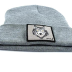 Fashionable Warm Animal Theme Wolf Knitted Unisex Beanies For Women Soft And Comfortable Beanies For Winter And Autumn Stevvex