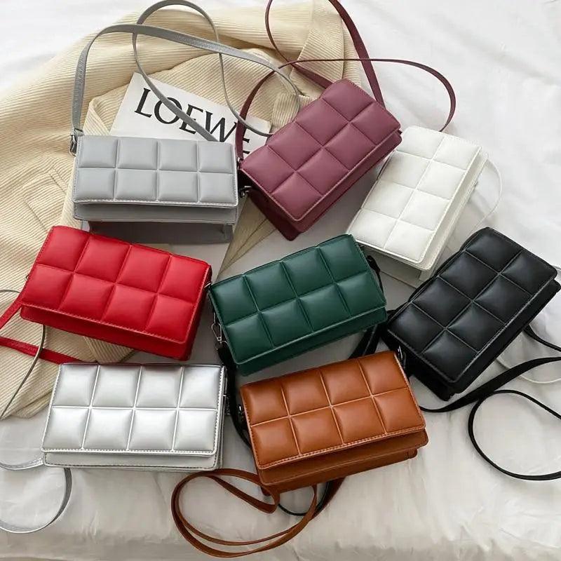 Fashionable Women's Bag Autumn Winter Female Literary Single-Shoulder Bag Chain Design Cross-Body Bag Trendy Women's Bag Stevvex