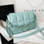 Fashionable Women's Bag Autumn Winter Female Literary Single-Shoulder Bag Chain Design Cross-Body Bag Trendy Women's Bag Stevvex