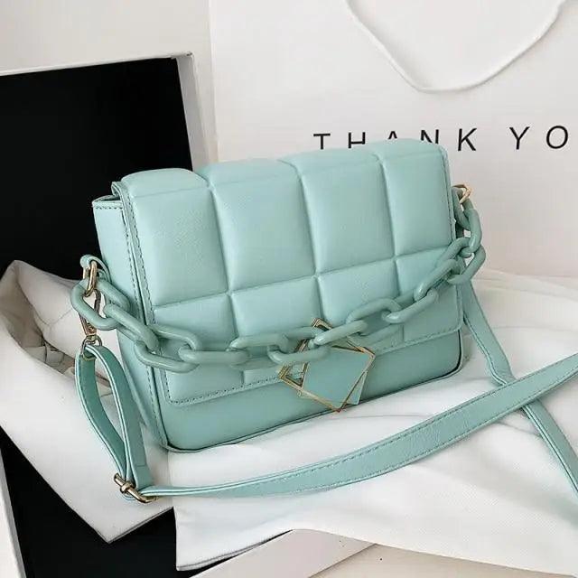 Fashionable Women's Bag Autumn Winter Female Literary Single-Shoulder Bag Chain Design Cross-Body Bag Trendy Women's Bag Stevvex