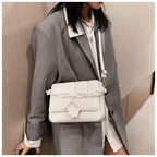 Fashionable Women's Bag Autumn Winter Female Literary Single-Shoulder Bag Chain Design Cross-Body Bag Trendy Women's Bag Stevvex