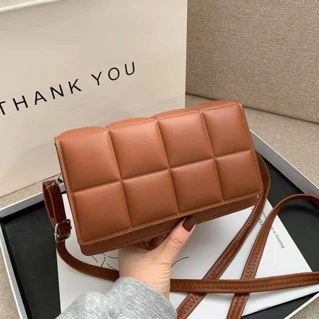 Fashionable Women's Bag Autumn Winter Female Literary Single-Shoulder Bag Chain Design Cross-Body Bag Trendy Women's Bag Stevvex