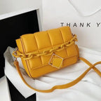Fashionable Women's Bag Autumn Winter Female Literary Single-Shoulder Bag Chain Design Cross-Body Bag Trendy Women's Bag Stevvex
