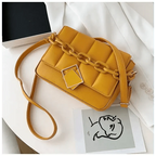 Fashionable Women's Bag Autumn Winter Female Literary Single-Shoulder Bag Chain Design Cross-Body Bag Trendy Women's Bag Stevvex