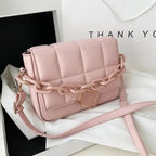Fashionable Women's Bag Autumn Winter Female Literary Single-Shoulder Bag Chain Design Cross-Body Bag Trendy Women's Bag Stevvex