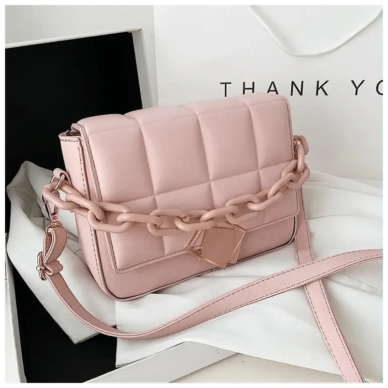 Fashionable Women's Bag Autumn Winter Female Literary Single-Shoulder Bag Chain Design Cross-Body Bag Trendy Women's Bag Stevvex