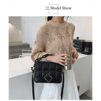 Fashionable Women's Bag Autumn Winter Female Literary Single-Shoulder Bag Chain Design Cross-Body Bag Trendy Women's Bag Stevvex