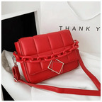 Fashionable Women's Bag Autumn Winter Female Literary Single-Shoulder Bag Chain Design Cross-Body Bag Trendy Women's Bag Stevvex