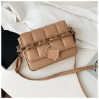 Fashionable Women's Bag Autumn Winter Female Literary Single-Shoulder Bag Chain Design Cross-Body Bag Trendy Women's Bag Stevvex