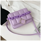 Fashionable Women's Bag Autumn Winter Female Literary Single-Shoulder Bag Chain Design Cross-Body Bag Trendy Women's Bag Stevvex