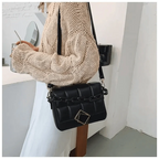 Fashionable Women's Bag Autumn Winter Female Literary Single-Shoulder Bag Chain Design Cross-Body Bag Trendy Women's Bag Stevvex