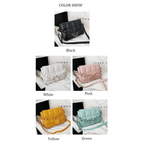 Fashionable Women's Bag Autumn Winter Female Literary Single-Shoulder Bag Chain Design Cross-Body Bag Trendy Women's Bag Stevvex
