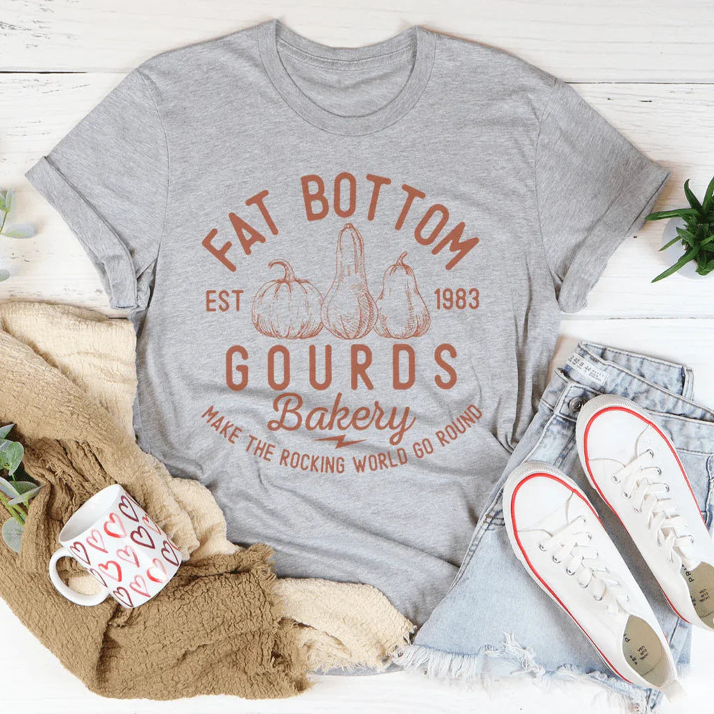 Fat Bottom Gourds Tee Peachy Sunday